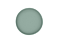 KikkaBoo Talíř Platinum Silicone Sage