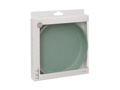 KikkaBoo Talíř Platinum Silicone Sage