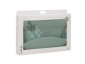 KikkaBoo Bryndák s kapsou Platinum Silicone Flora Sage