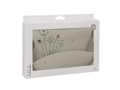 KikkaBoo Bryndák s kapsou Platinum Silicone Flora Sand