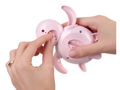 KikkaBoo Teplomer do vany Buddy Pink