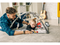 Tiny Love Hracia deka s hrazdou štvorcová Gymini Tiny Rockers