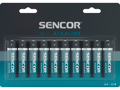 Sencor Alkalické batérie AA 10 ks