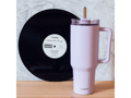 Quokka Nerezový termohrnček so slamkou Stream Purple 1200 ml