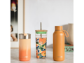 Quokka Nerezový termohrnček so sitkom Boost Apricot Orange 400 ml