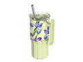 Quokka Nerezový termohrnček so slamkou Umi Green Tea 720 ml
