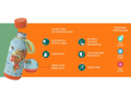 Quokka Nerezová termofľaša Solid Kids s pútkom Underwater 330 ml