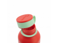 Quokka Plastová fľaša Ice Kids s pútkom Happy 430 ml