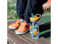 Quokka Plastová fľaša s náustkom Glow Kids Tigers 580 ml