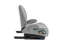 KikkaBoo Podsedák 125-150 cm i-Boost i-SIZE Light Grey