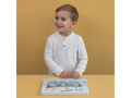 Little Dutch Hrajúce puzzle Námornícky záliv