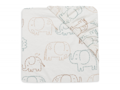 Jollein Napínacia plachta 40/50 x 80/90 cm Elephant Tales
