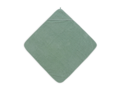 Jollein Osuška s kapucňou froté 75x75 cm Ash Green