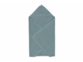 Jollein Osuška s kapucňou froté 75x75cm Sea Green
