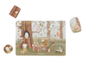 Little Dutch Vkladacie puzzle so zvukom Forest Friends