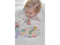 Little Dutch Hodiny s puzzle kockami drevené Farma