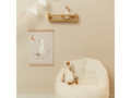 Little Dutch Kreslo detské plyšové Soft White