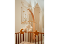 Little Dutch Hudobný kolotoč drevený Newborn Naturals