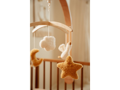 Little Dutch Hudobný kolotoč drevený Newborn Naturals