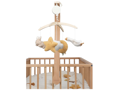 Little Dutch Hudobný kolotoč drevený Newborn Naturals