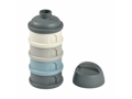 Beaba Súprava téglikov na sušené mlieko / desiatu Mineral Grey / Blue