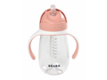 Beaba Hrnček so slamkou 300ml Old Pink