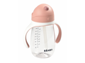 Beaba Hrnček so slamkou 300ml Old Pink