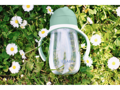 Beaba Hrnček so slamkou 300ml Sage Green