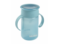 Beaba Hrnček trénovací 360° Blue 340 ml 12m+