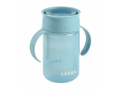 Beaba Hrnček trénovací 360° Blue 340 ml 12m+