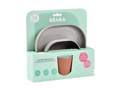 Beaba Jedálenská sada nerez 3-dielna Terracotta