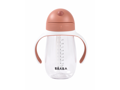 Beaba Hrnček so slamkou 300ml Terracotta