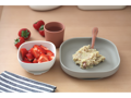 Beaba Jedálenská sada silikónová 4-dielna Terracotta