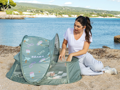 Beaba Plážový stan s ohrádkou anti-UV Seagrass