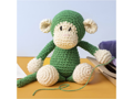 Creativ Company Sada na háčkovanie Amigurumi opica
