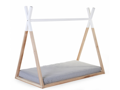 Childhome Posteľ Tipi stan konštrukciaNatural White 70x140cm
