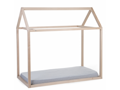 Childhome Rám postele Domček Natural 70x140cm