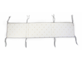 Childhome Mantinel do postieľky 35x170cm Jersey Gold Dots