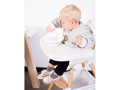 Childhome Pult k stoličke Evola ABS White + silikónové prestieranie