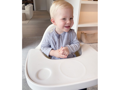 Childhome Pult k stoličke Evola ABS White + silikónové prestieranie