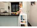 Childhome Stolička učiaca veža White Natural