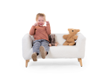 Childhome Pohovka detská Teddy Off White