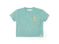 Little Dutch Tričko a kraťasy Seashells / Stripes Surf Blue vel. 98/104