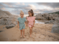 Little Dutch Overal letní Ocean Treasures Surf Blue vel. 98/104