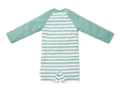 Little Dutch Plavky dlouhý rukáv Stripes Surf Blue vel. 86/92