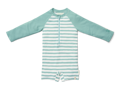 Little Dutch Plavky dlouhý rukáv Stripes Surf Blue vel. 98/104