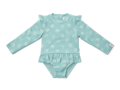 Little Dutch Plavky dlouhý rukáv Ocean Treasures Surf Blue vel. 74/80