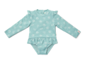 Little Dutch Plavky dlouhý rukáv Ocean Treasures Surf Blue vel. 86/92
