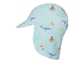 Little Dutch Plážová šiltovka s ochranou krku Ocean Friends veľ. 3