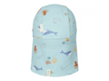 Little Dutch Plážová šiltovka s ochranou krku Ocean Friends veľ. 3
